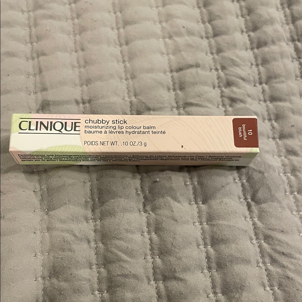 Clinique Chubby Stick Lip Balm in bountiful blush (10)